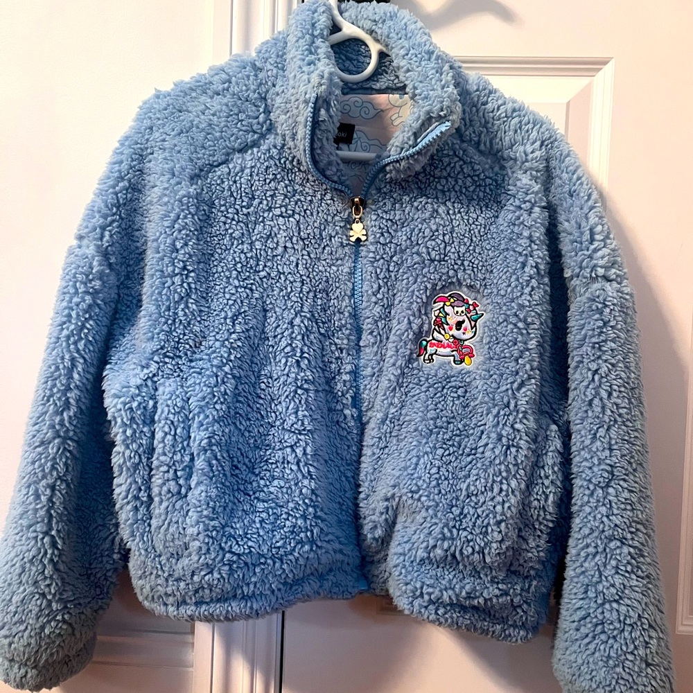 Tokidoki Blue Sherpa Jacket Collectible